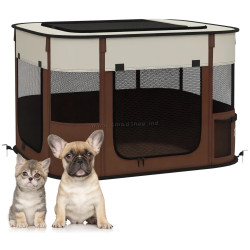 Складной вольер для домашних животных PawHut D06-217V00BN (Brown)