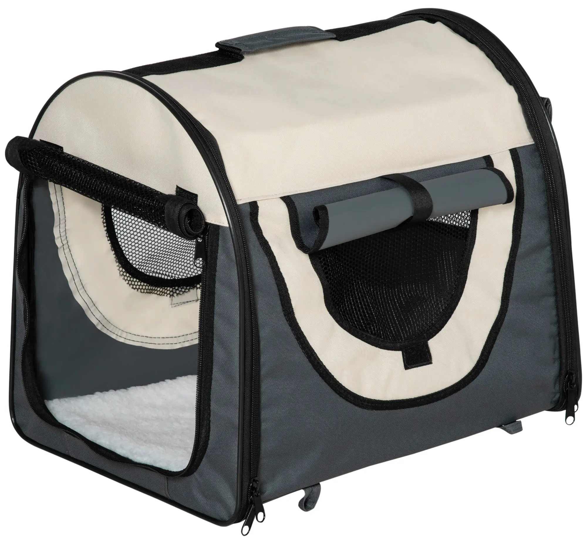 Geanta transport PawHut D1-0154 (Grey/Beige) - 2