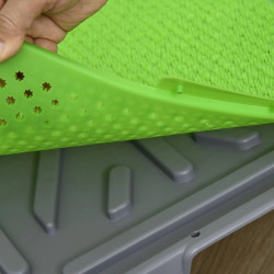 Toaleta pentru caini PawHut D07-049V00GN (Grey/Green) Thumb