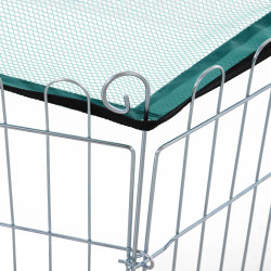 Вольер для домашних животных PawHut D06-077 (Green/Silver) Thumb