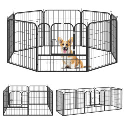 Загон для домашних животных PawHut D06-107 (Black)