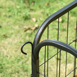 Загон для домашних животных PawHut D06-107 (Black) Thumb