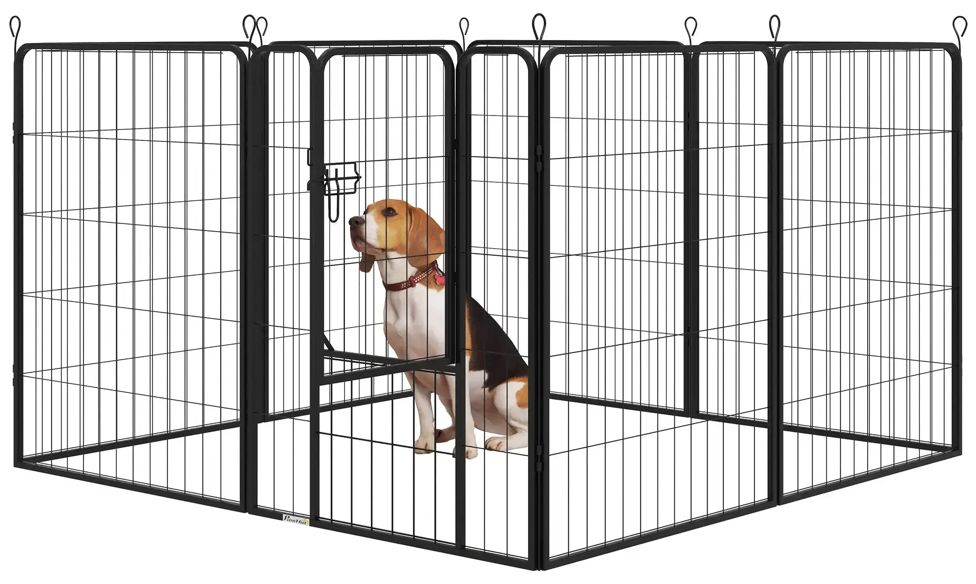 Tarc pentru animale de companie PawHut D06-107V01 (Black) - 3