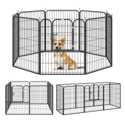 Загон для домашних животных PawHut D06-107V01 (Black)