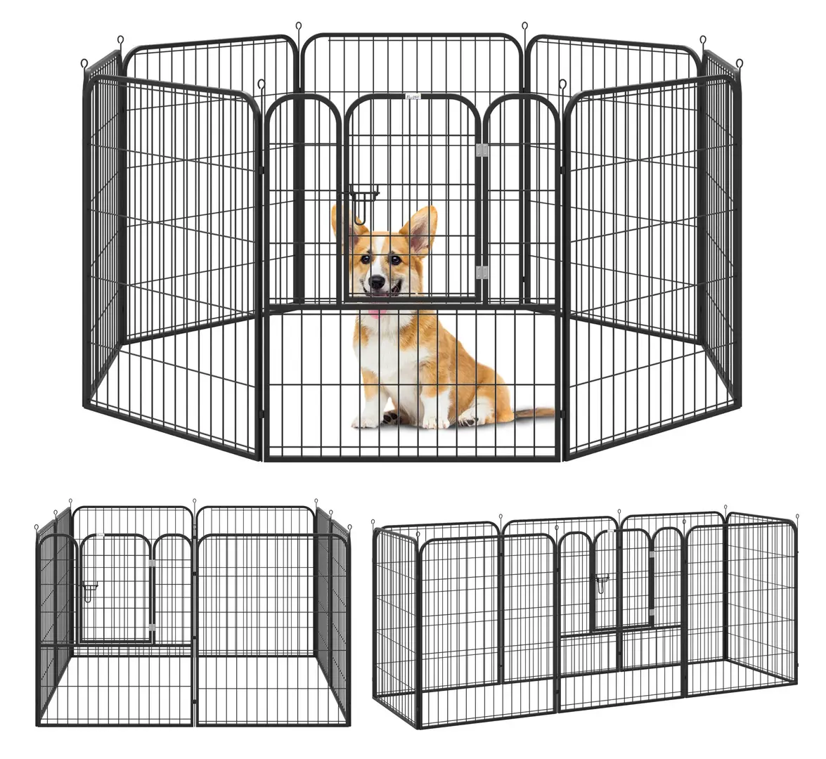 Tarc pentru animale de companie PawHut D06-107V01 (Black)