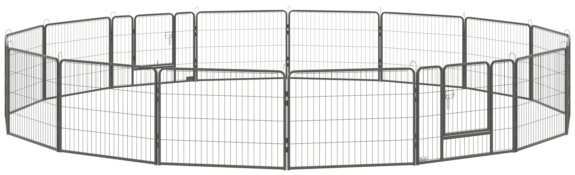 Загон для домашних животных PawHut D06-139 (Black) - 2