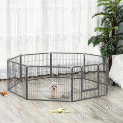 Загон для домашних животных PawHut D06-139 (Black) Thumb