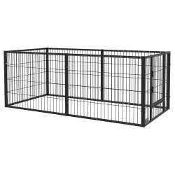 Загон для домашних животных PawHut D06-182V00BK (Black)