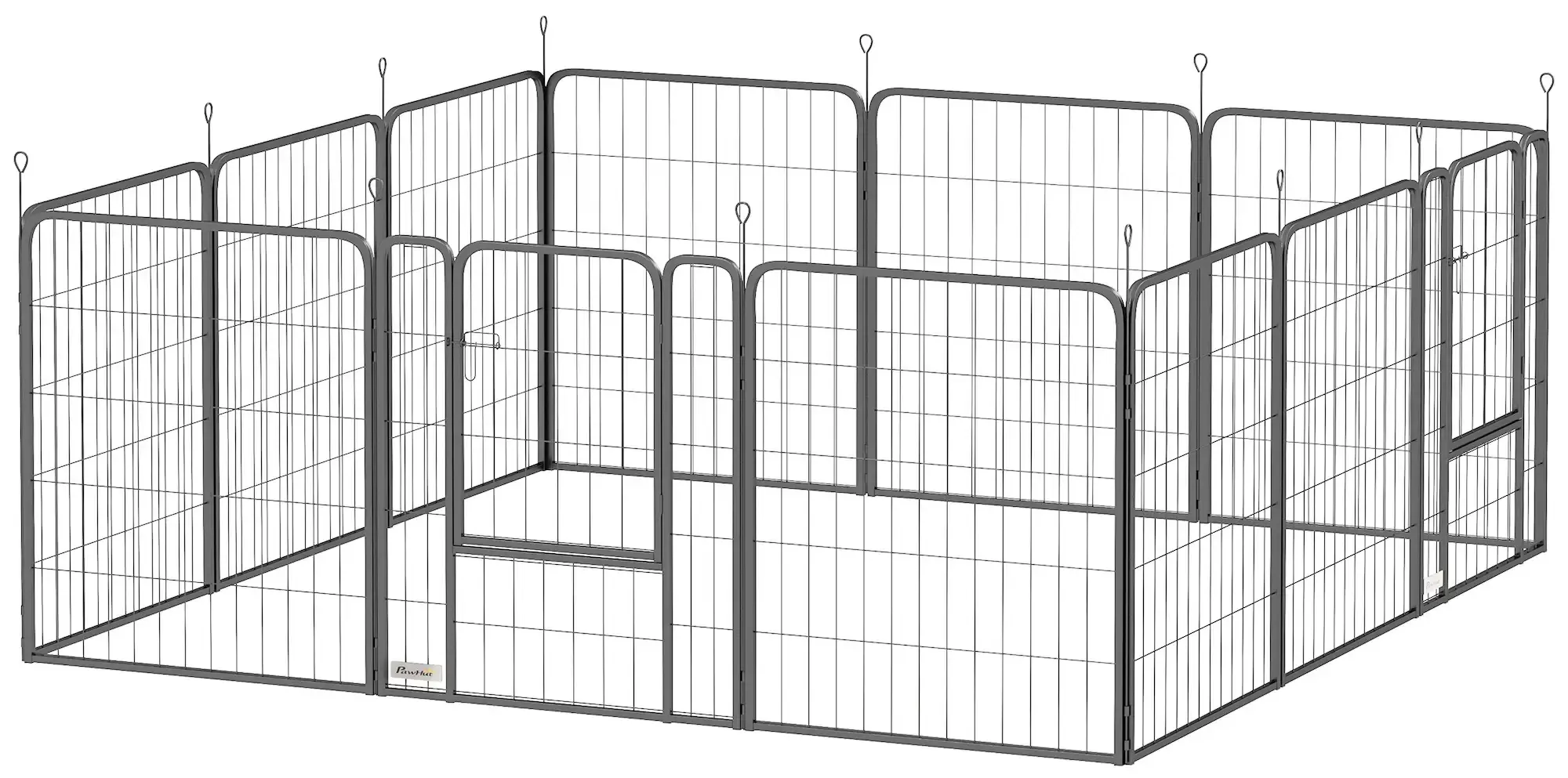 Tarc pentru animale de companie PawHut D06-248V01BK (Black) - 2