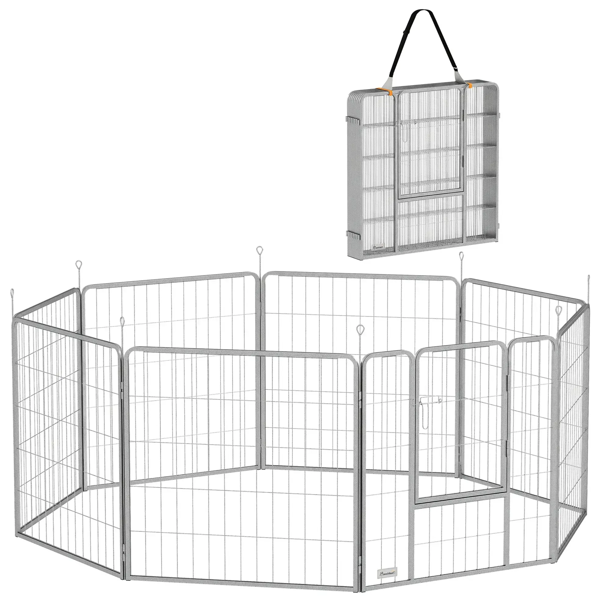 Tarc pentru animale de companie PawHut D06-255V01SR (Silver) - 3