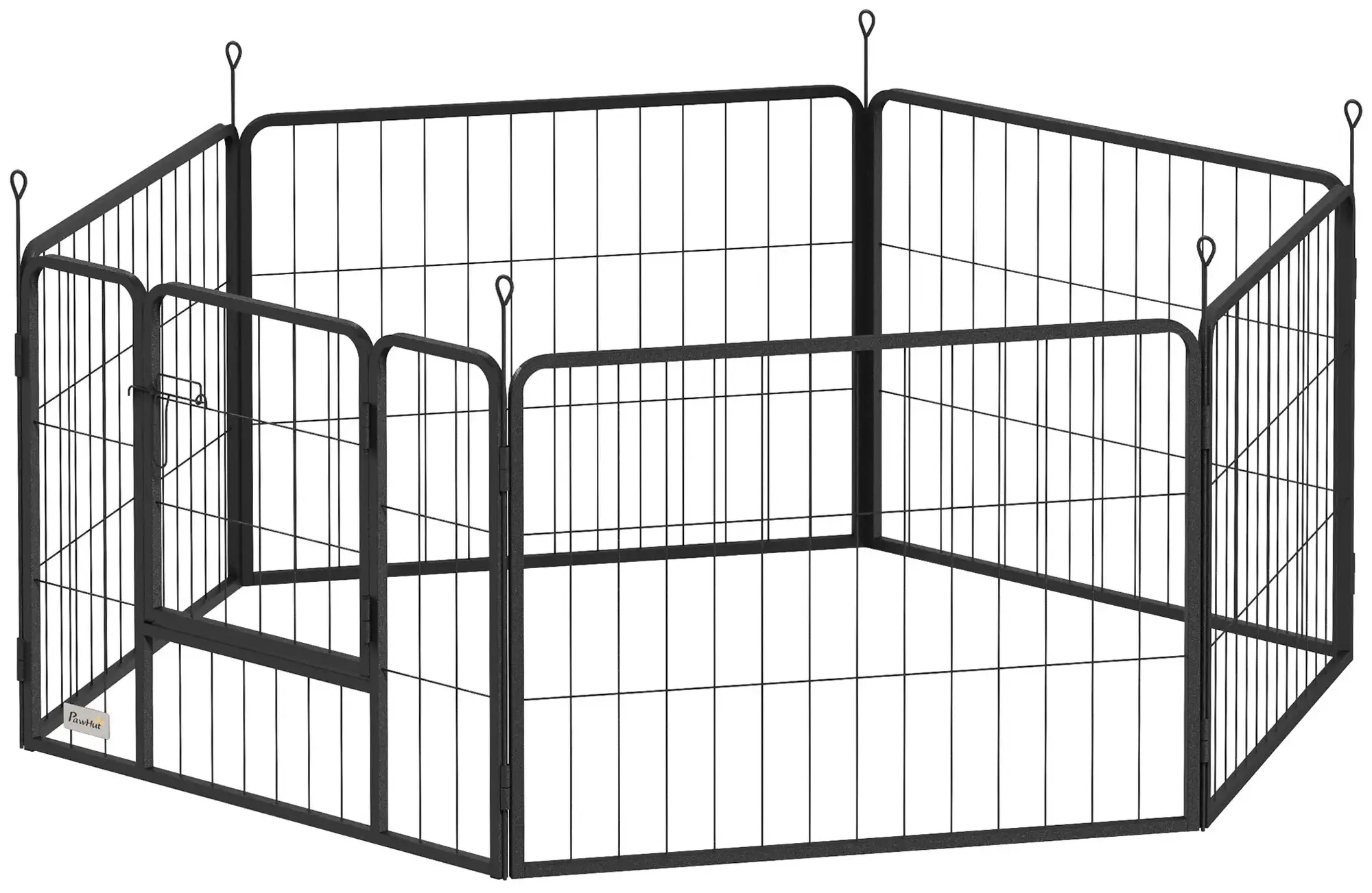 Tarc pentru animale de companie PawHut D06-256V00BK (Black) - 2