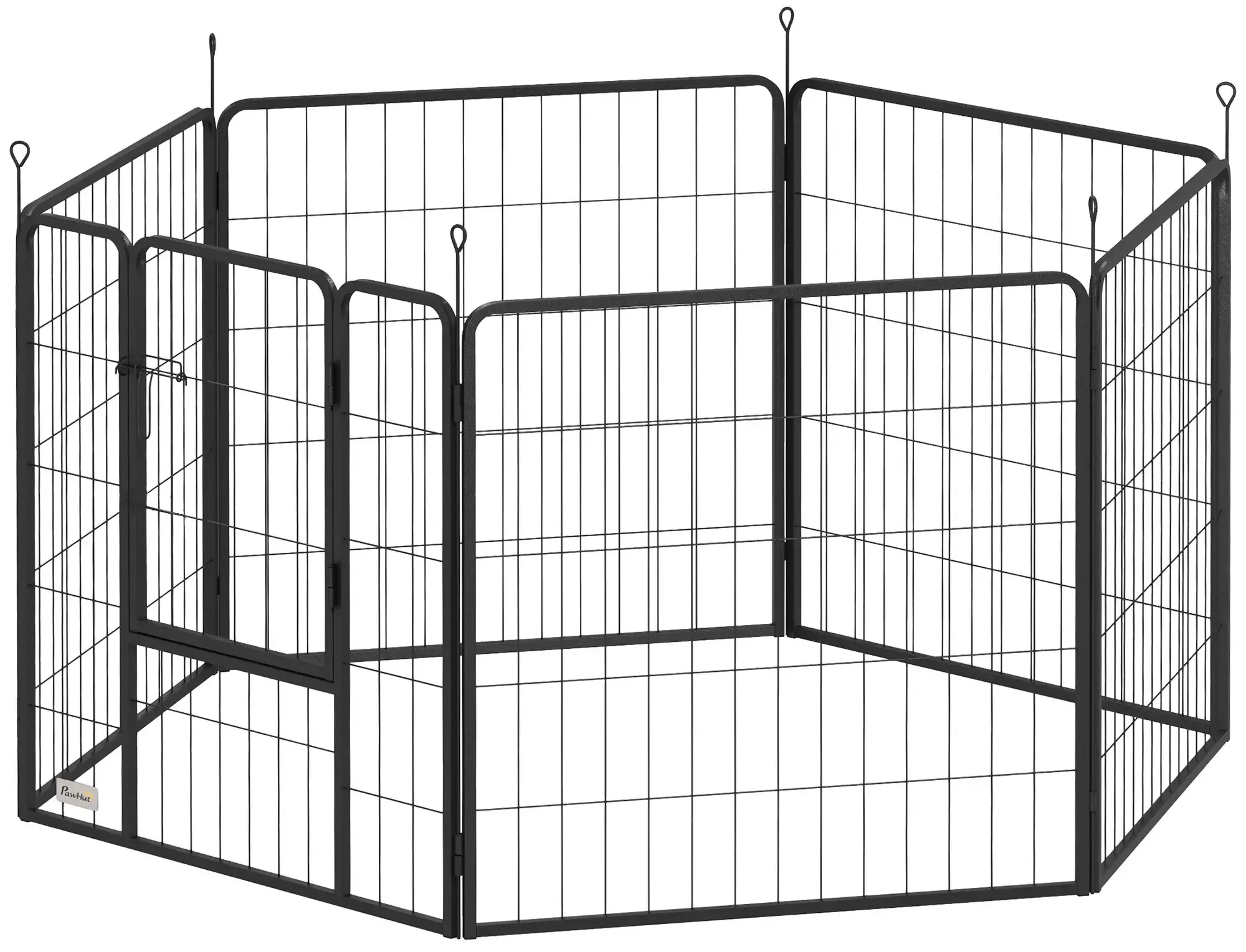 Загон для домашних животных PawHut D06-256V01BK (Black) - 2