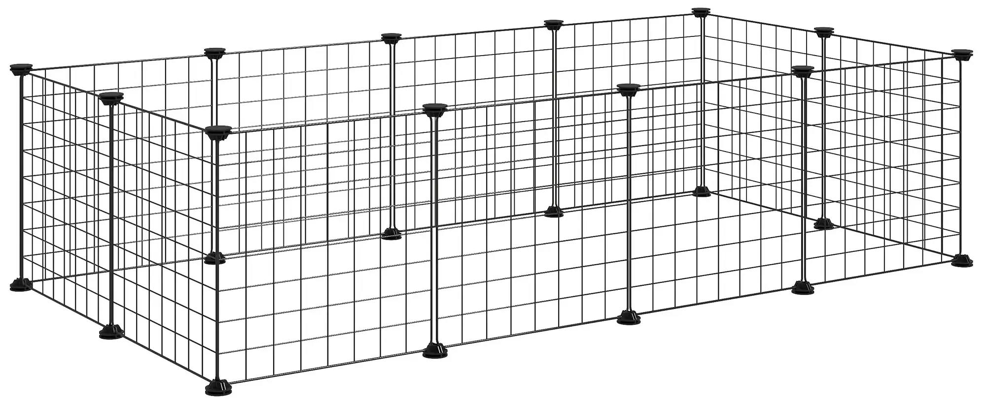 Загон для мелких животных PawHut D06-055 (Black)