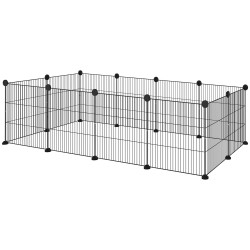 Tarc pentru animale mici PawHut D06-055V01BK (Black) Thumb