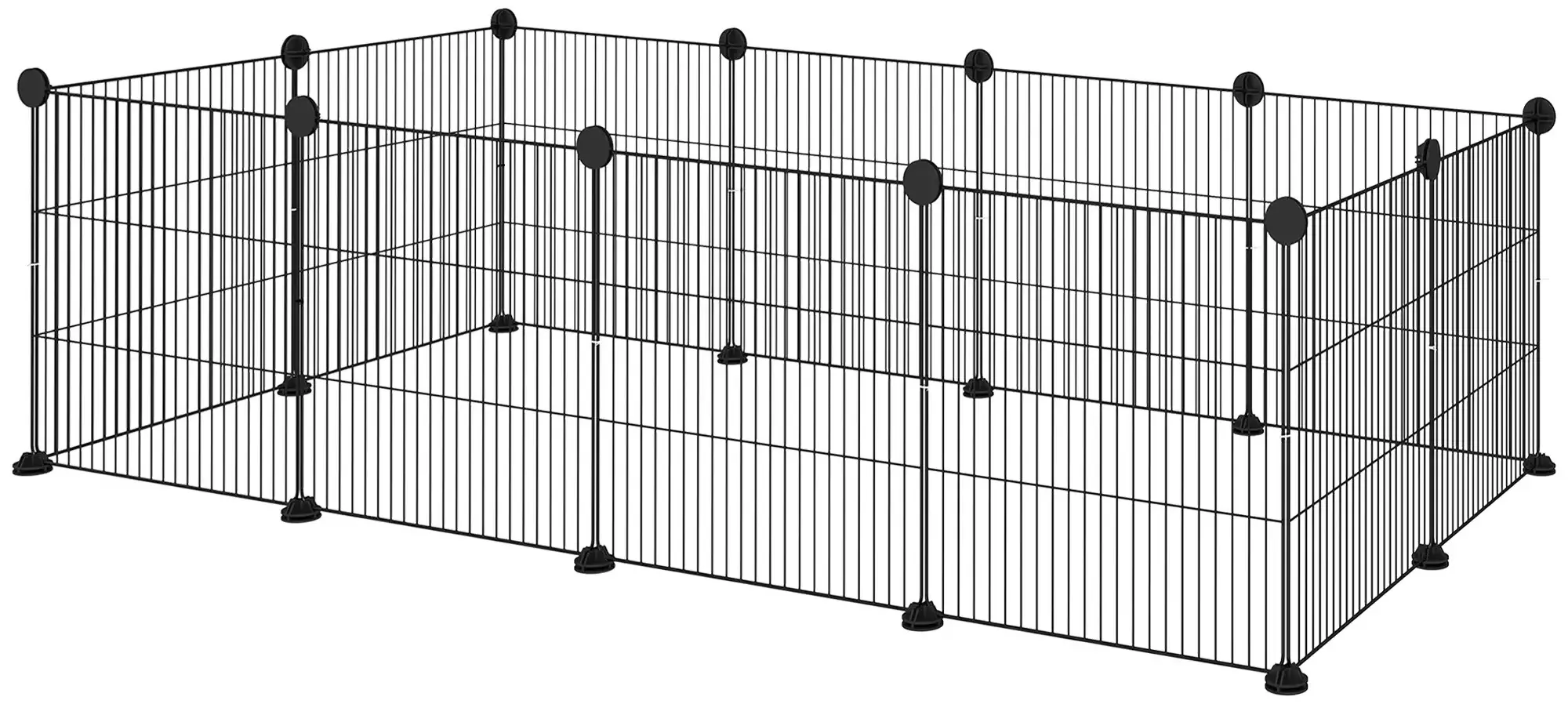 Tarc pentru animale mici PawHut D06-055V01BK (Black) - 2