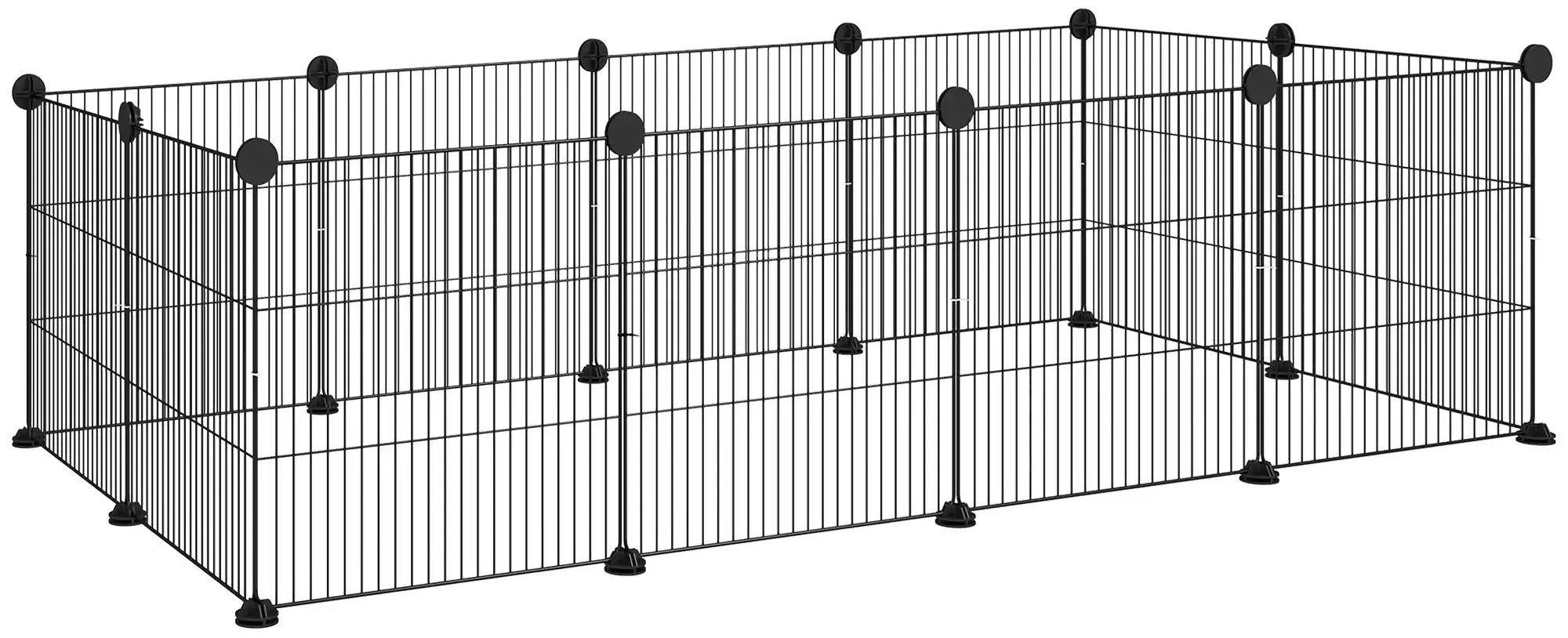 Tarc pentru animale mici PawHut D06-055V01BK (Black)