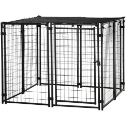 Tarc pentru caini PawHut D02-095 (Black) Thumb