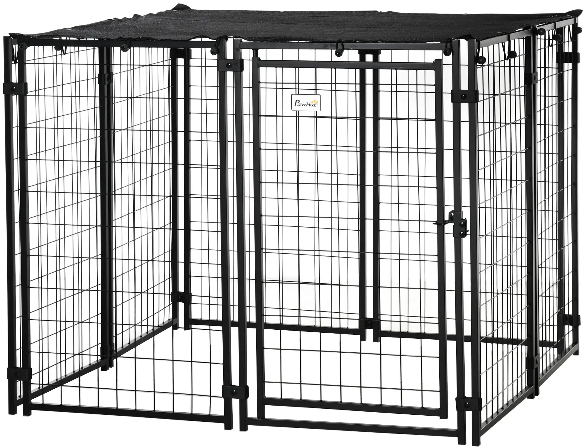 Tarc pentru caini PawHut D02-095 (Black) - 2