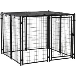 Tarc pentru caini PawHut D02-095 (Black)