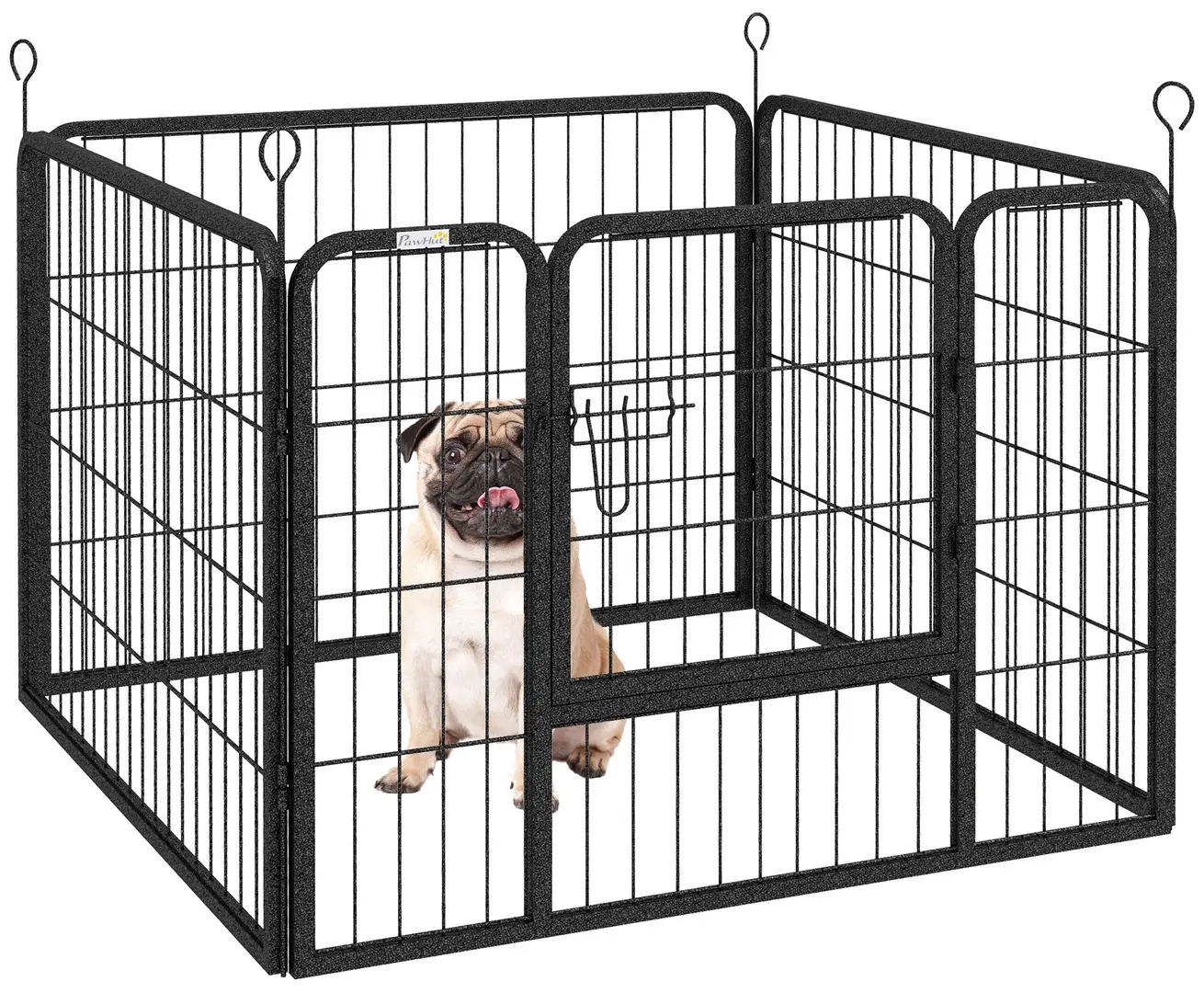 Tarc pentru caini PawHut D06-074V02GY (Black)