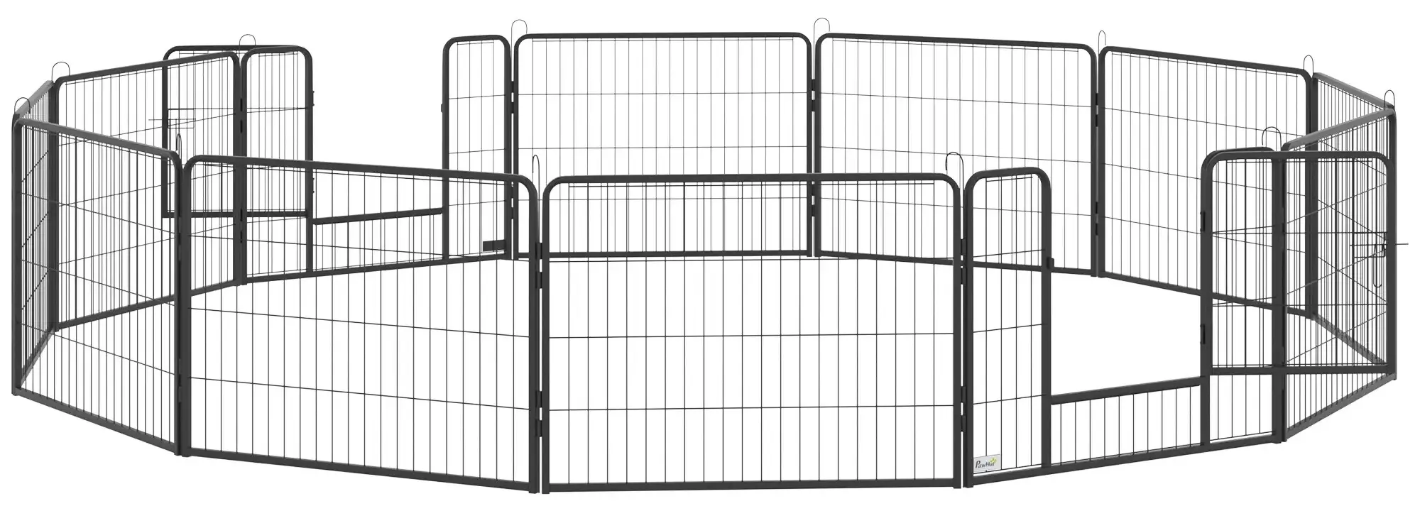 Tarc pentru caini PawHut D06-141 (Black) - 2