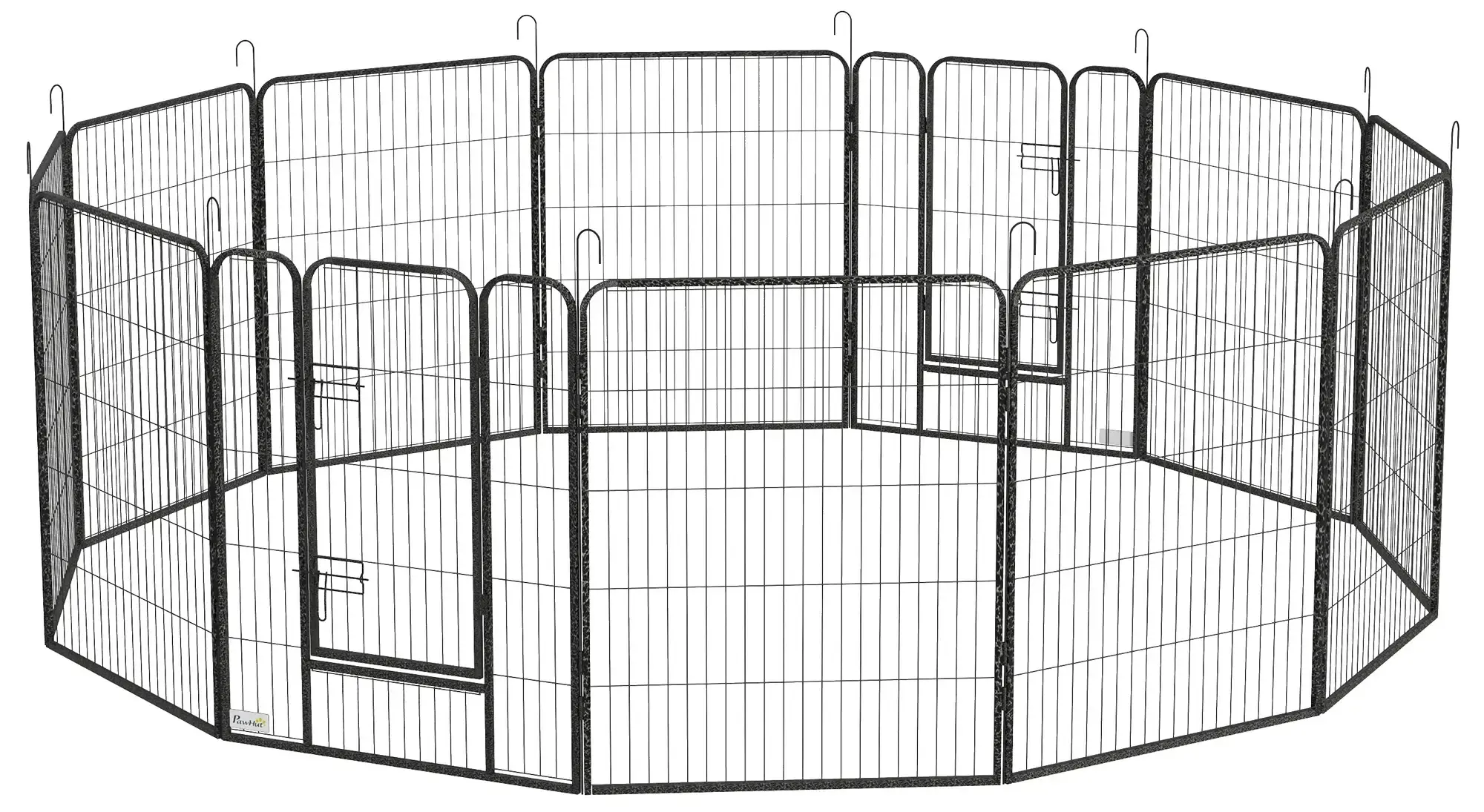 Tarc pentru caini PawHut D06-141V02GY (Black) - 2