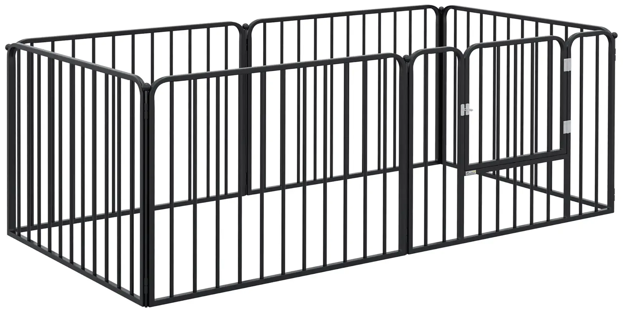 Загон для собак PawHut D06-202V00BK (Black) - 2