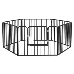 Загон для собак PawHut D06-202V00BK (Black) Thumb