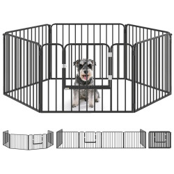 Загон для собак PawHut D06-202V00BK (Black)