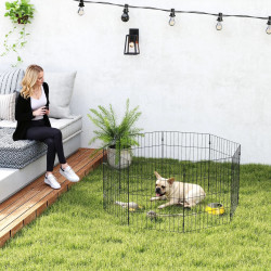 Tarc pentru caini PawHut D06-292V00BK (Black) Thumb