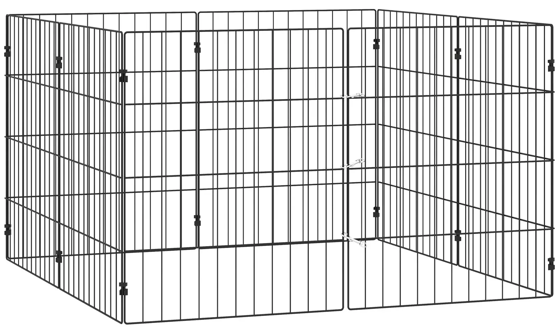 Tarc pentru caini PawHut D06-292V00BK (Black)