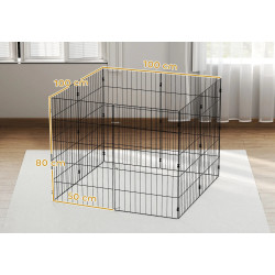 Tarc pentru caini PawHut D06-292V01BK (Black) Thumb