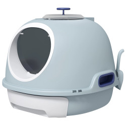 Закрытый туалет для кошек PawHut D31-012BU (Blue) Thumb