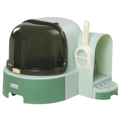 Litiera inchisa pentru pisici PawHut D31-080V00GN (Green)
