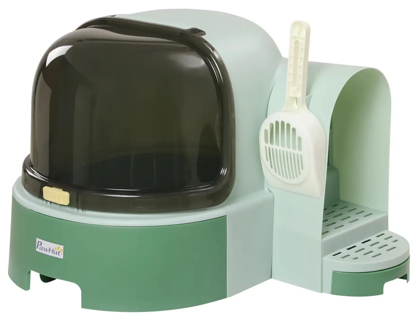 Litiera inchisa pentru pisici PawHut D31-080V00GN (Green)