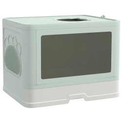 Закрытый туалет для кошек PawHut D31-085V00GN (Green) Thumb