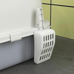 Litiera inchisa pentru pisici PawHut D31-101V00GY (Grey) Thumb