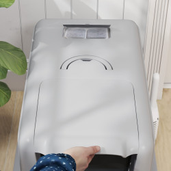 Litiera inchisa pentru pisici PawHut D31-103V00GY (Grey/Silver) Thumb