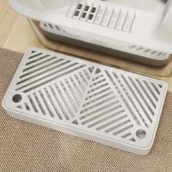 Закрытый туалет для кошек PawHut D31-114V00LG (Light Grey) Thumb