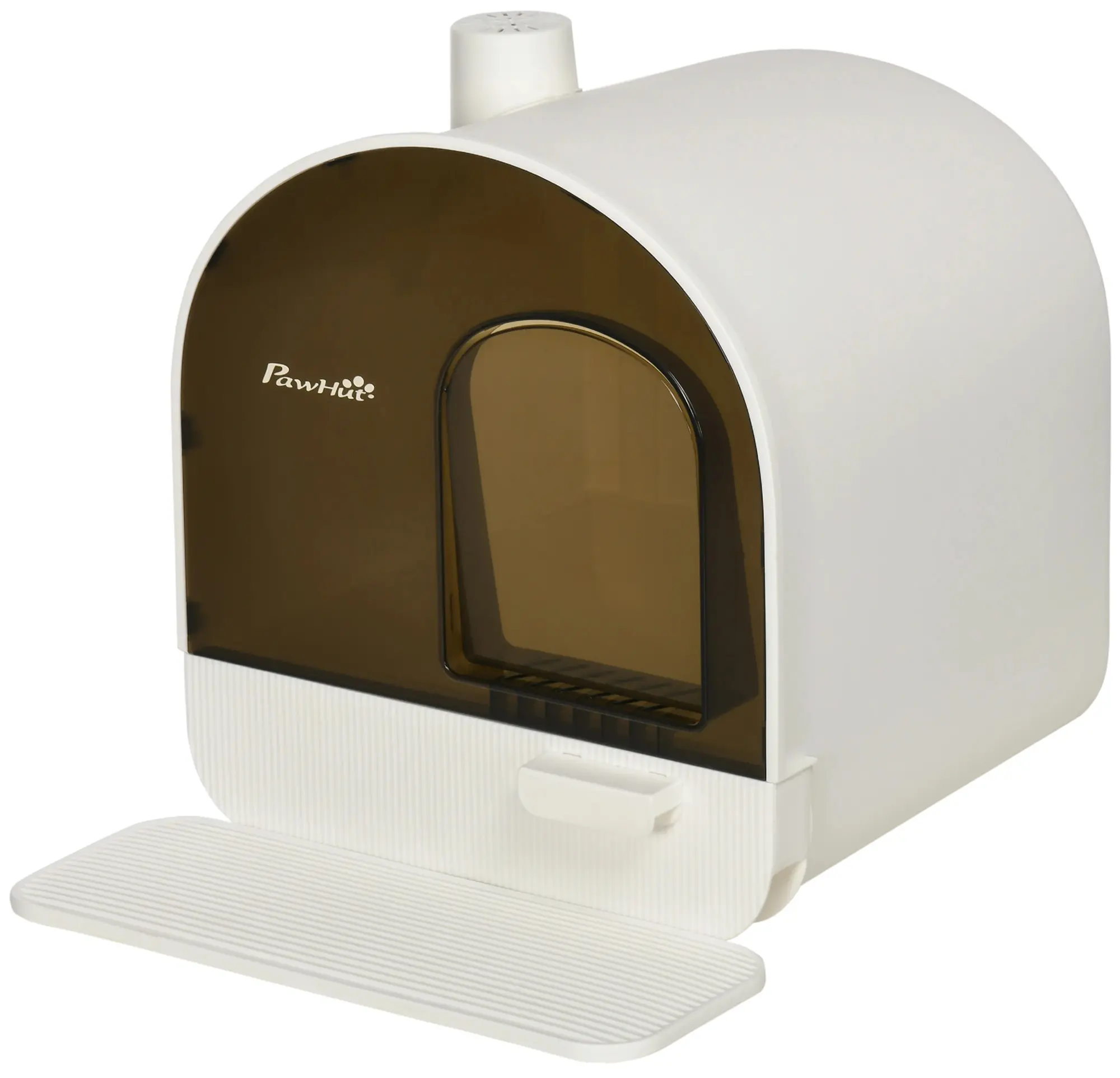 Litiera inchisa pentru pisici PawHut D31-050V00WT (White) - 2