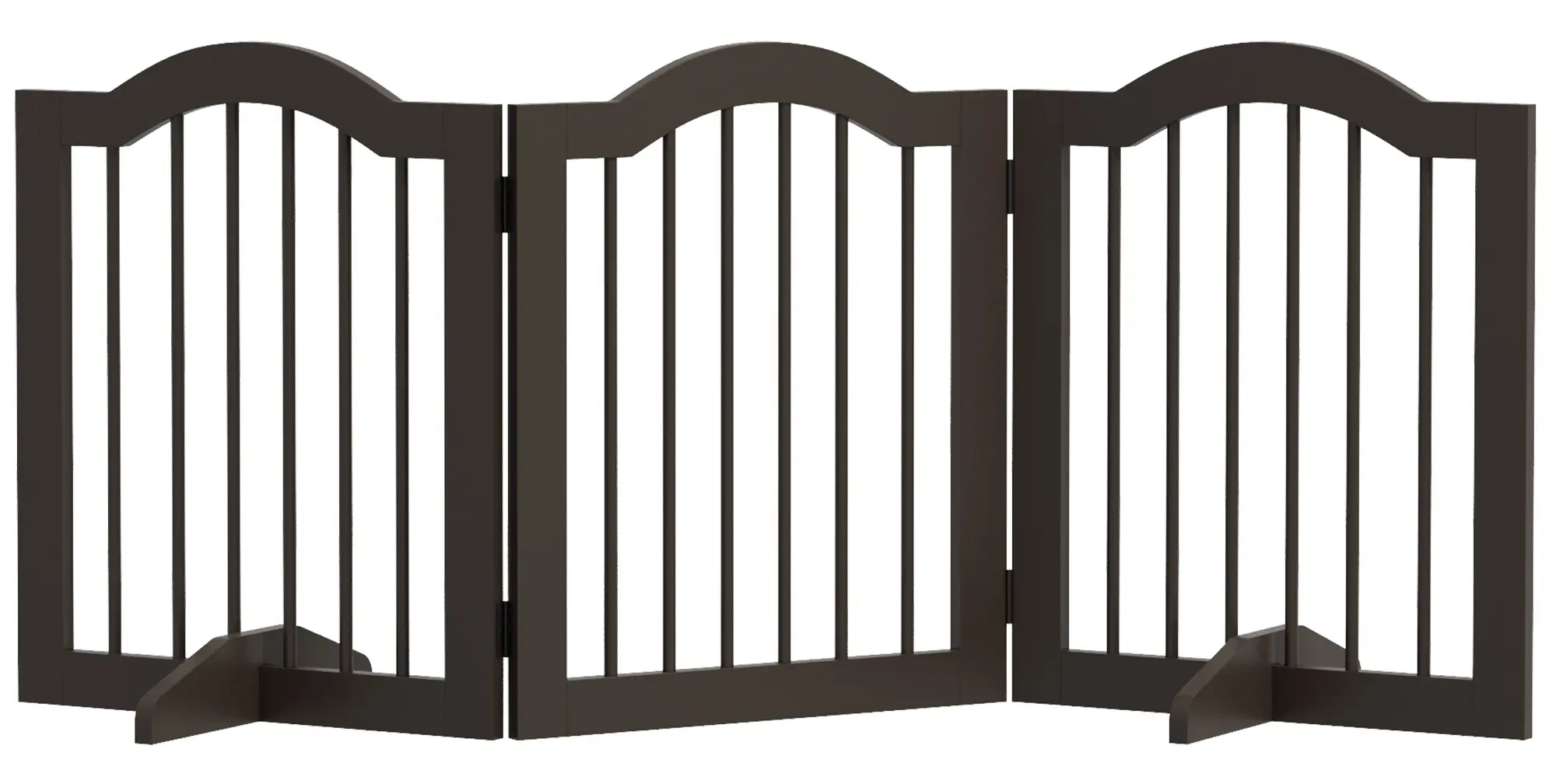 Bariera de siguranta pentru caini PawHut D06-048V01CF (Brown)
