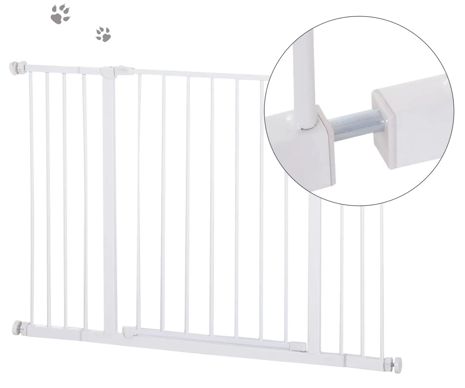 Защитный барьер для собак PawHut D06-058 (White) - 4