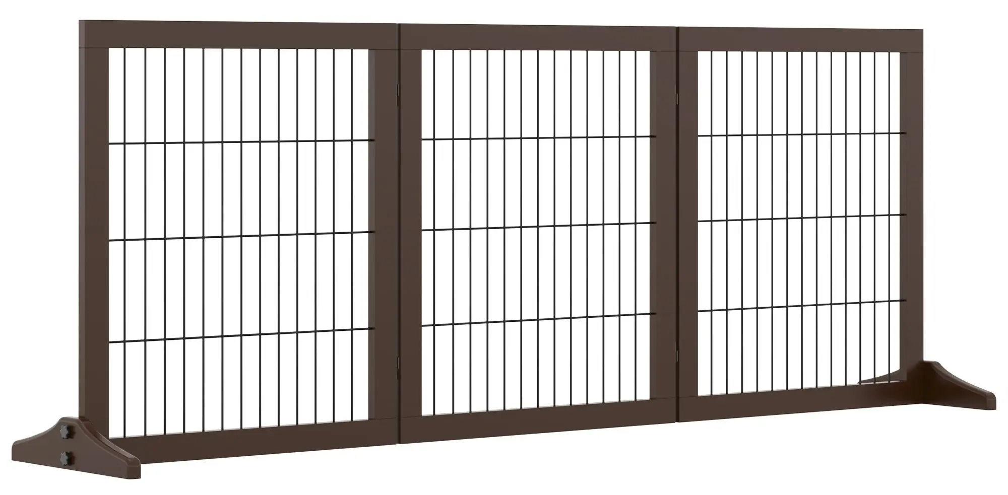 Защитный барьер для собак PawHut D06-080 (Brown)