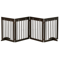 Защитный барьер для собак PawHut D06-084BN (Brown)