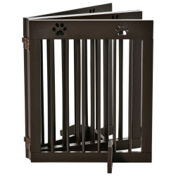 Защитный барьер для собак PawHut D06-084BN (Brown) Thumb