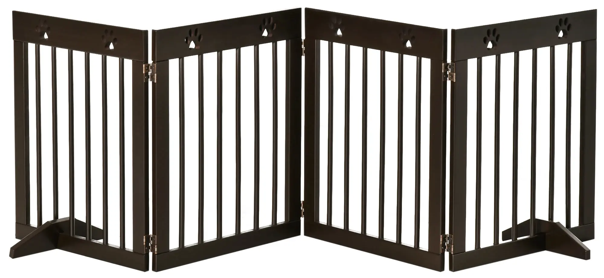 Защитный барьер для собак PawHut D06-084BN (Brown)