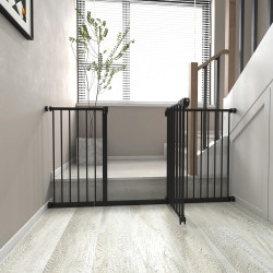 Bariera de siguranta pentru caini PawHut D06-096 (Black) Thumb