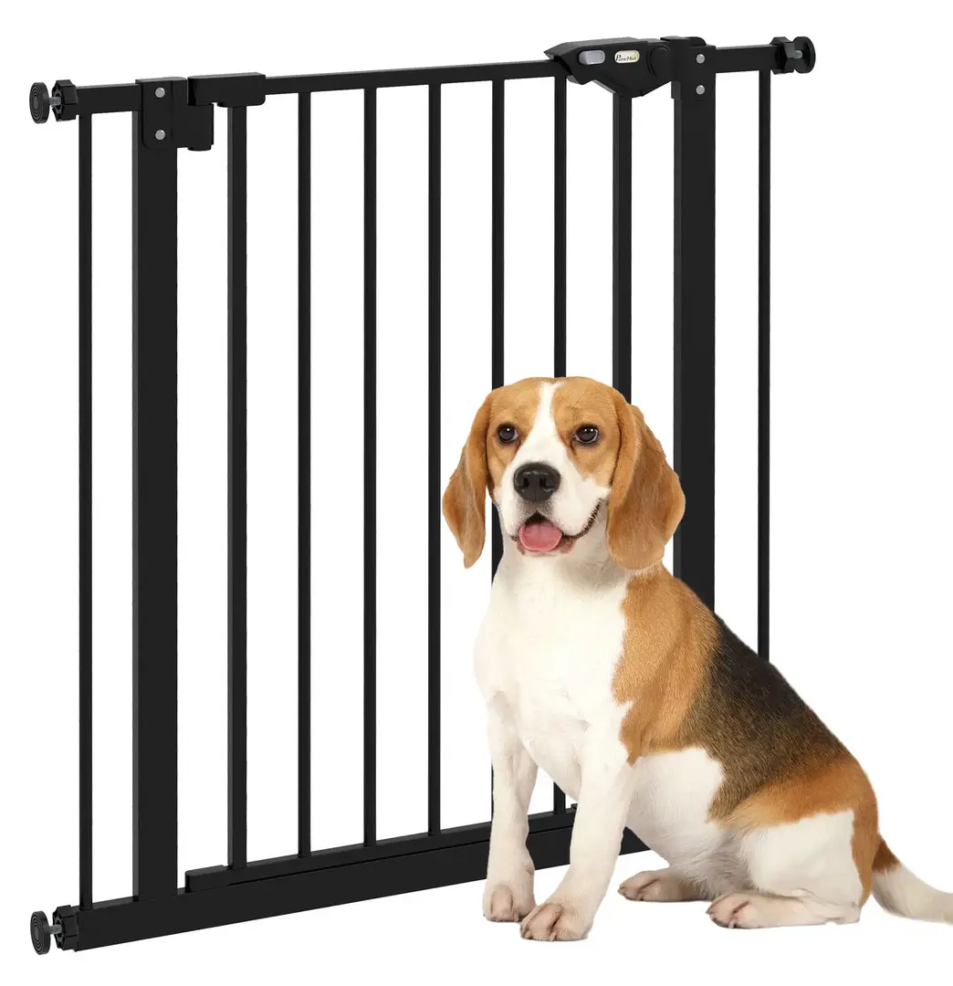 Bariera de siguranta pentru caini PawHut D06-096V01BK (Black)