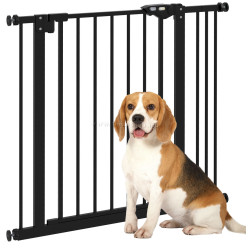 Bariera de siguranta pentru caini PawHut D06-096V02BK (Black)