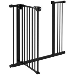 Bariera de siguranta pentru caini PawHut D06-096V02BK (Black) Thumb